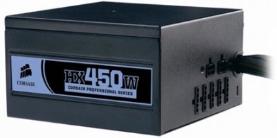Corsair HX450W – профессиональный блок питания на 450 Вт