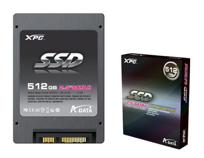 A-DATA выпускает 512-ГБ твердотельный диск 2.5quot; XPG SSD