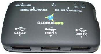 GlobusGPS GL-USB – кард-ридер с USB-концентратором