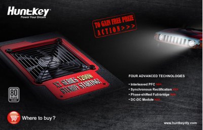 Huntkey – спонсор Futuremark Gygabyte Overclocking