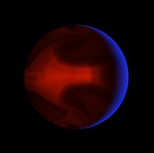 Обнаружена планета, которая нагревается до 1226 градусов