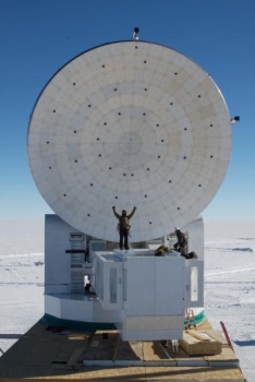 На Южном Полюсе учёные изучают происхождение Вселенной
