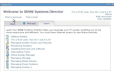 IBM выпустила обновленный пакет IBM Systems Director 6.1