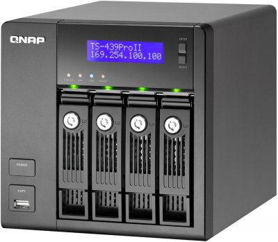 QNAP TS-239 Pro II и TS-439 Pro II – новые сетевые накопители