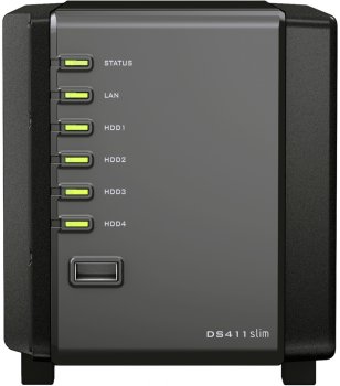 Synology DiskStation DS411slim для дома и малого офиса