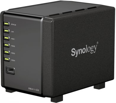 Synology DiskStation DS411slim для дома и малого офиса