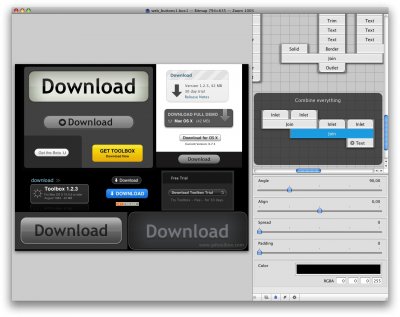 Выпущен редактор GraphicDesignerToolbox 1.0 для Mac OS X