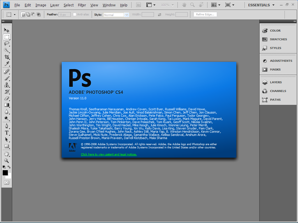 Разработчик. Adobe Photoshop CS4 Extended Rus by XpucT (2008) PC
