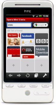 Opera Mini 5 для Android