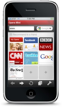 Opera Mini – уже в App Store