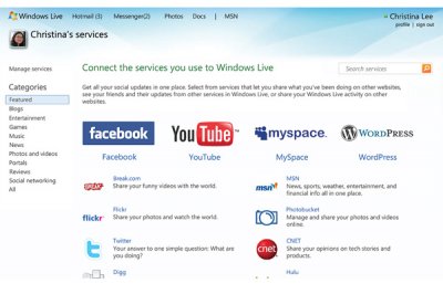 Windows Live Messenger – анонс новой версии