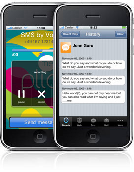 Pliq.me – голосовая отправка SMS