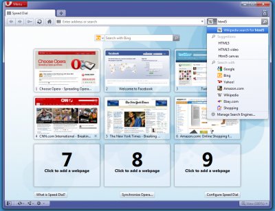 Opera 10.60 beta – еще быстрее