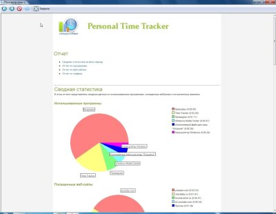 Personal Time Tracker 1.3 расскажет, куда уходит время