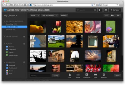 Adobe Photoshop Express онлайн – новые возможности