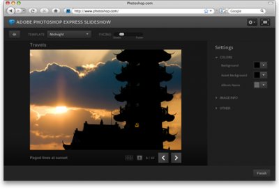 Adobe Photoshop Express онлайн – новые возможности