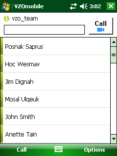 VZOmobile 1.4.0 – мобильный клиент для видеосвязи
