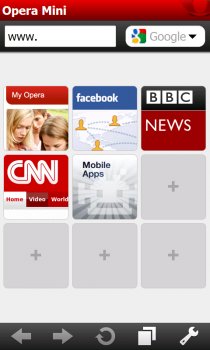 Вышла Opera Mini 5.1 для Windows Mobile