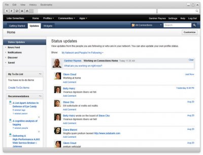 IBM Lotus Connections 3.0 – социальные сети для бизнеса