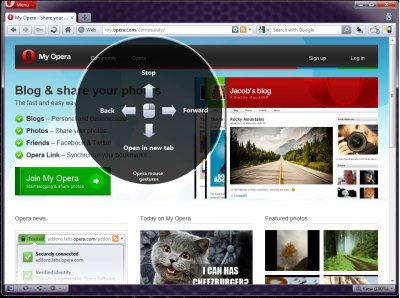 Вышла бета-версия Opera 11