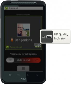 Nimbuzz 2.0.2 for Android – звонки в HD-качестве