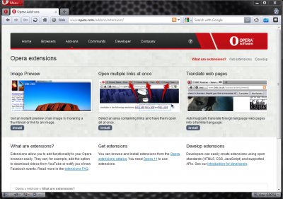 Opera 11 – финальная версия