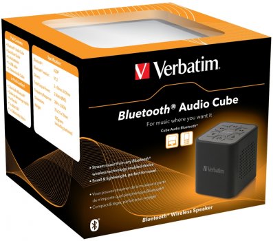 Verbatim Bluetooth Audio Cube – портативная акустика