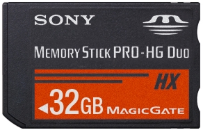 Sony Memory Stick PRO-HG Duo HX новые карты памяти