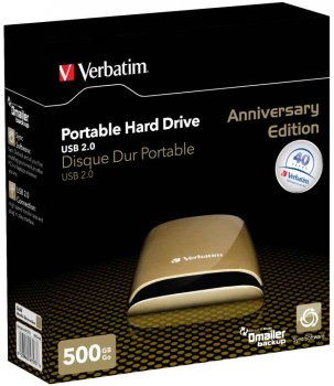 Verbatim Anniversary Edition – юбилейные жесткие диски