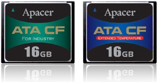 Apacer ATA CF – промышленная карта памяти