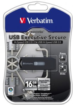 Verbatim Executive Secure – USB флеш-накопитель