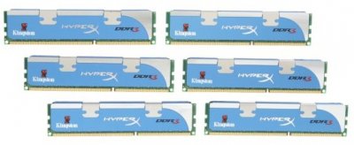 Новый набор трехканальной памяти DDR3 на 12 Гбайт от Kingston