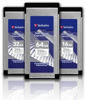 Verbatim выпустила серию накопителей с разъемом ExpressCard