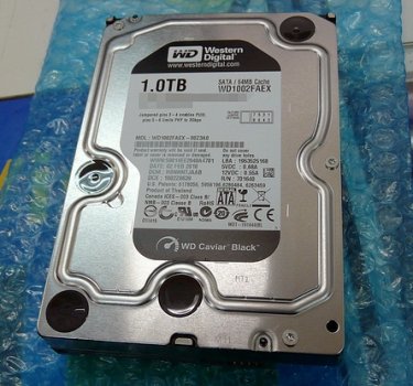 Western Digital выпустил винчестер SATA-III на 1 Тбайт