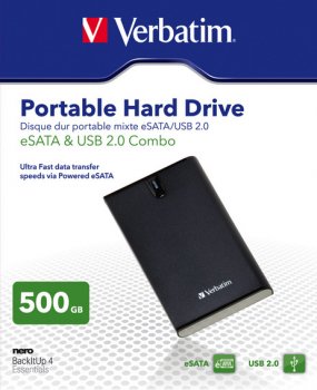 Verbatim Combo Portable – портативный HDD с двумя интерфейсами