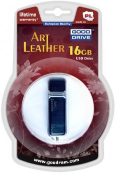 GOODDRIVE Art Leather – флешка в кожаном футляре