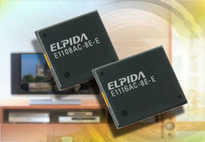 Elpida готовит 40-нм чипы памяти DDR3 плотностью 4 Гбит