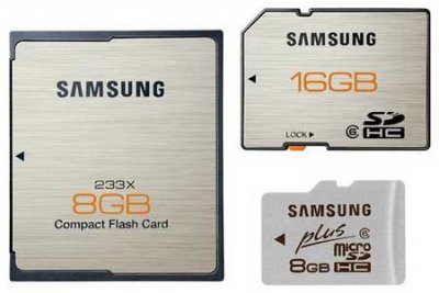 Samsung работает над выпуском карт памяти UFS