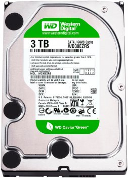 WD Caviar Green – HDD на 3 Тбайт