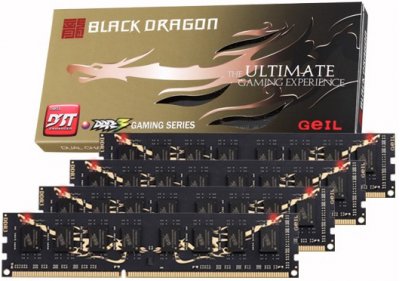 GeIL Black Dragon DDR3 – новая память для геймеров