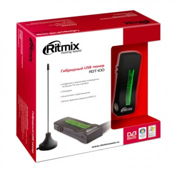 Ritmix RDT-100 – первый ТВ-тюнер Ritmix