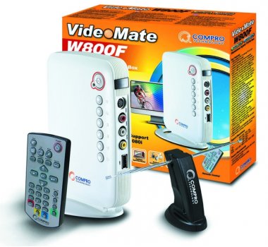 VideoMate Vista U3600F и W800F – тюнеры от Compro