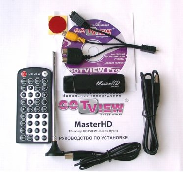 GoTView USB 2.0 Hybrid MasterHD – новый USB-тюнер