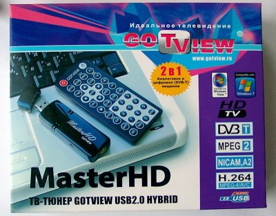 GoTView USB 2.0 Hybrid MasterHD – новый USB-тюнер