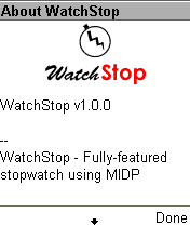 WatchStop 1.0.0