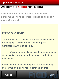 Opera mini 5
