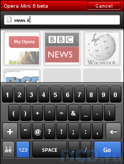 Opera mini 5