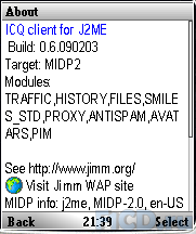Jimm 0.6.090203