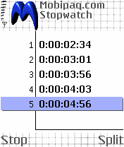 Mobipaq Stopwatch 1.6