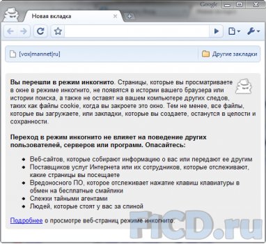 Google Chrome 0.2.149.29